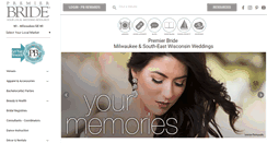 Desktop Screenshot of premierbridewisconsin.com